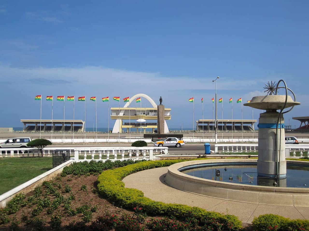 National monument of Ghana - Black Star Square