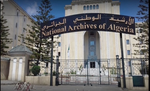 National archives of Algeria