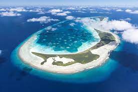 National monument of British Indian Ocean Territory - Chagos Archipelago