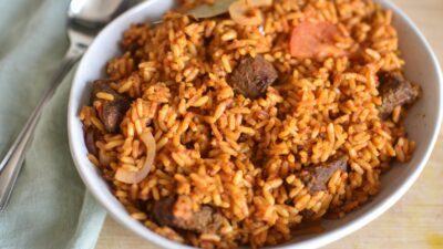 National Dish of Nigeria - Joll of rice