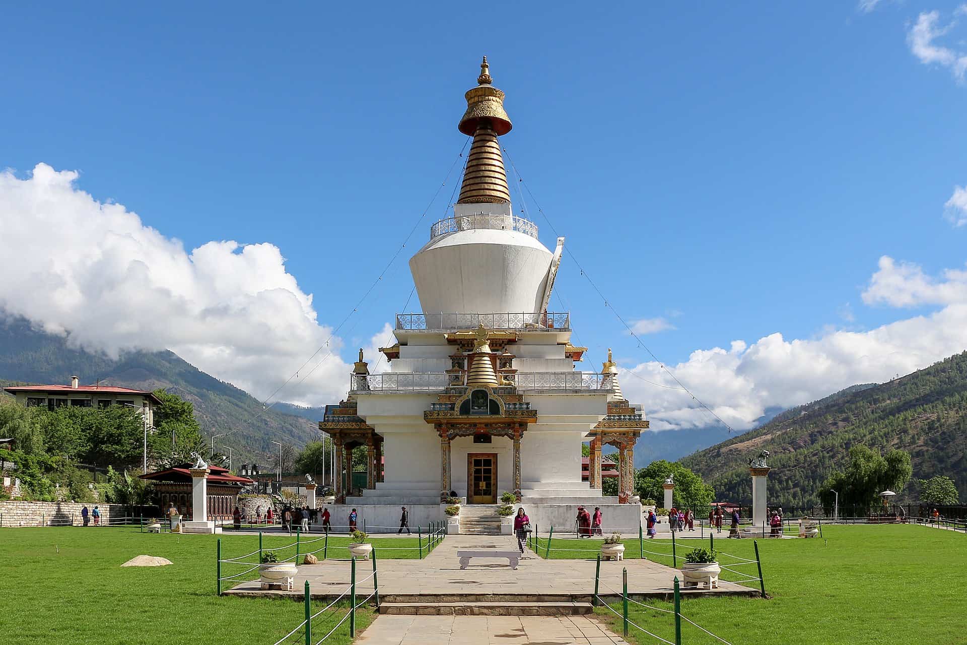 National monument of Bhutan - National Memorial Chhorten