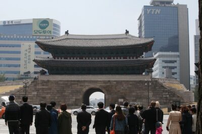 National monument of South Korea - Sungnyemun Gate