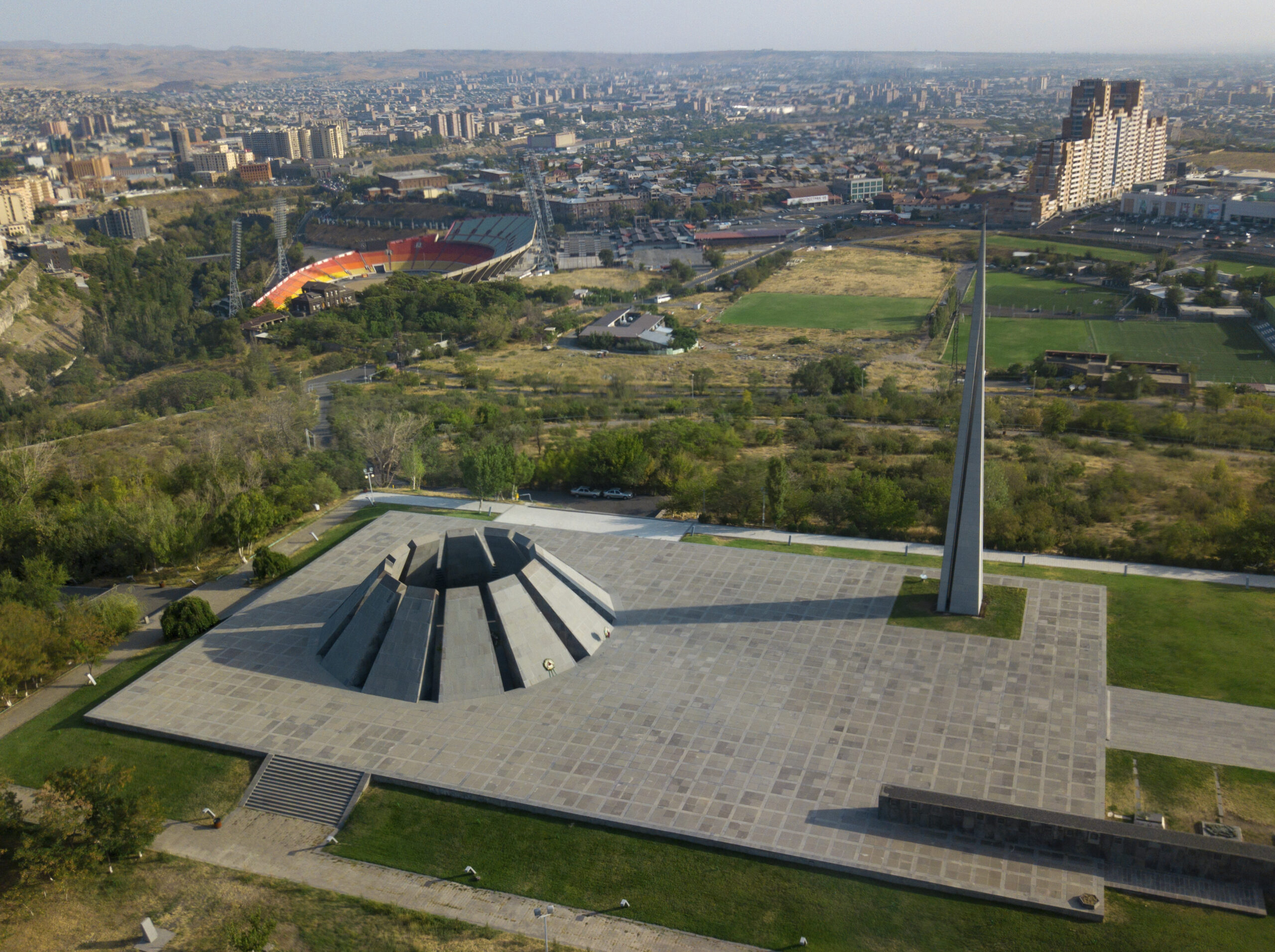 National monument of Armenia - Tsitsernakaberd
