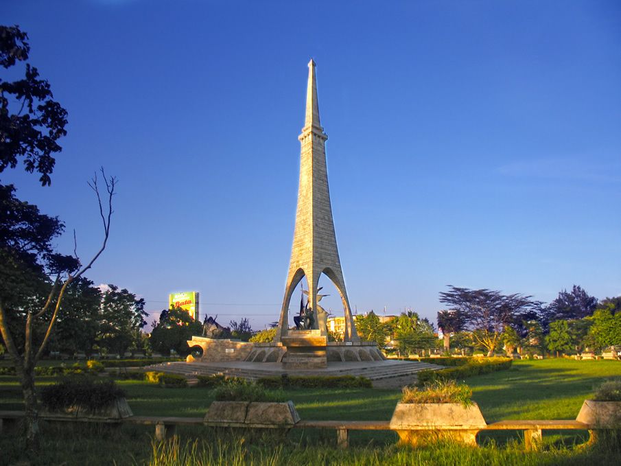 National monument of Kenya - Uhuru Gardens