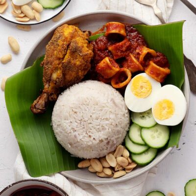 National Dish of Malaysia - Nasi lemak