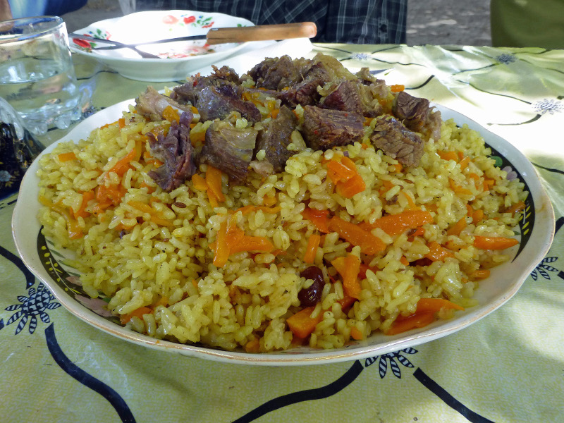 National Dish of Uzbekistan - Plov