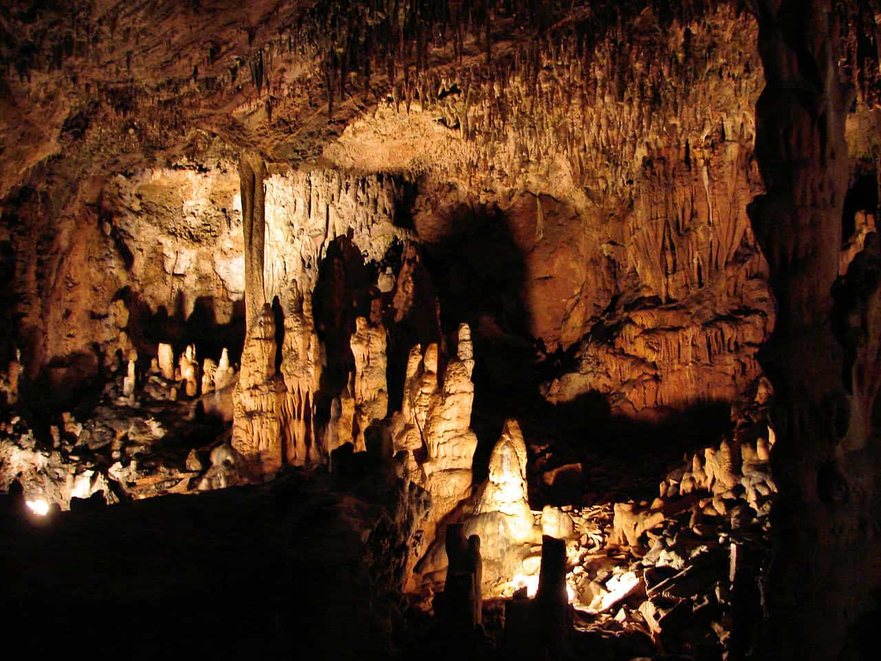 National monument of Anguilla - Fountain Cavern National Park