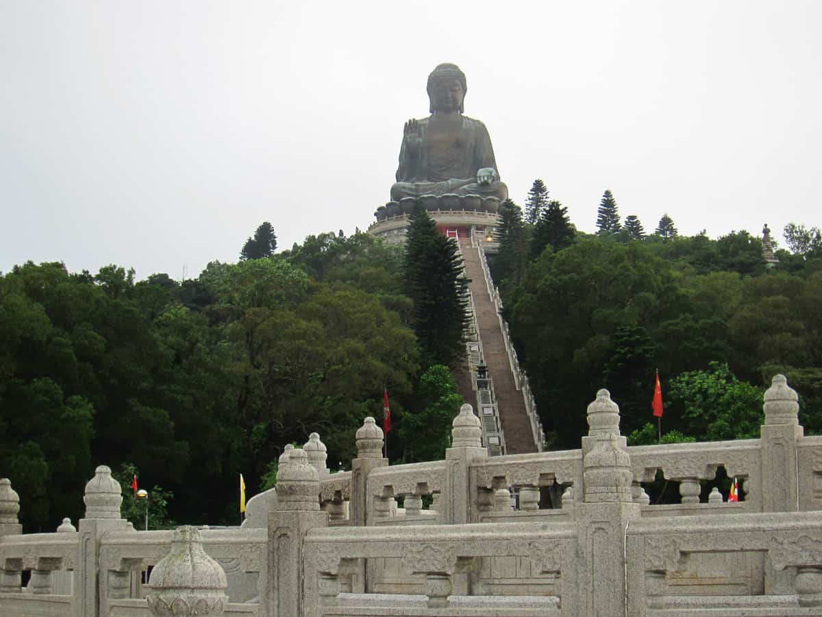 National monument of Hong Kong - Tian Tan Buddha (Big Buddha)