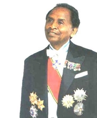 National hero of Madagascar - Albert Rakoto Ratsimamanga