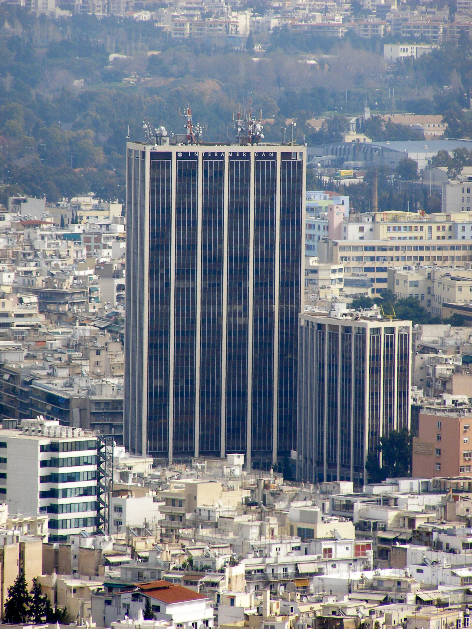 Tallest building of Greece - Athens Tower 1
