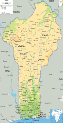 Benin map image