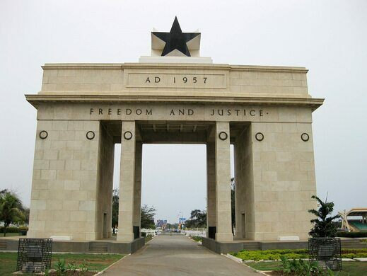 National monument of Ghana - Black Star Square
