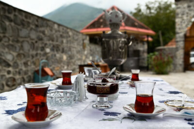 National drink of Azerbaijan - Black Tea