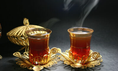 National drink of Jordan - Black hot sweet tea
