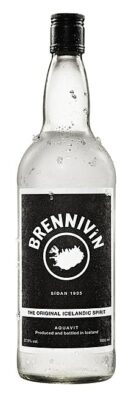 National drink of Iceland - Brennivín