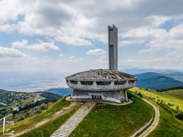 National monument of Bulgaria - Buzludzha