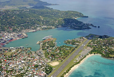 Castries: Capital city of St Lucia