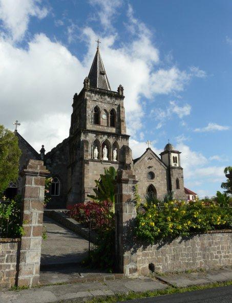 National monument of Dominica - Catholic Cathedral