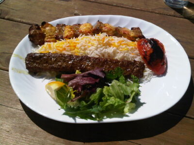 National Dish of Iran - Chelow kabab