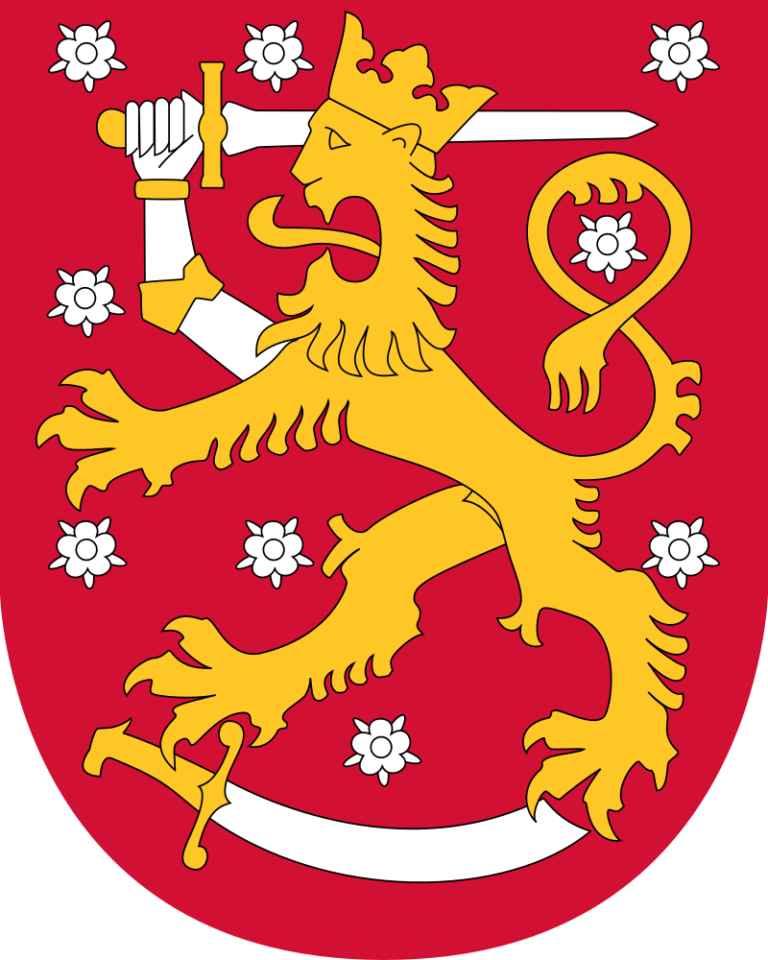 National Emblem Coat Of Arms Of Finland
