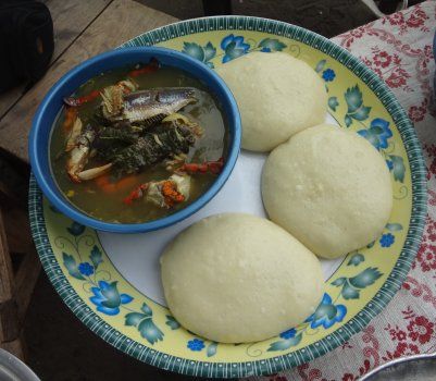 National Dish of Liberia - Dumboy