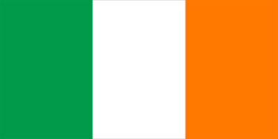 National flag of Republic of Ireland