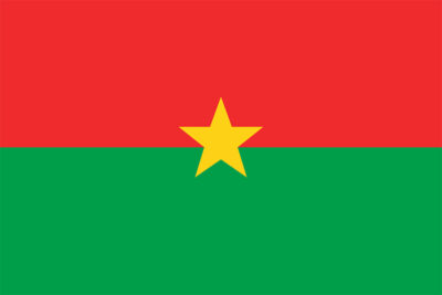 National flag of Burkina Faso