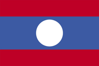 National flag of Laos