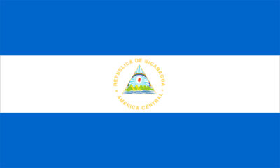 National flag of Nicaragua