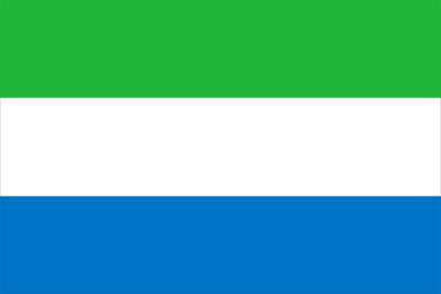 National flag of Sierra Leone