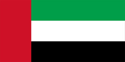 National flag of United Arab Emirates