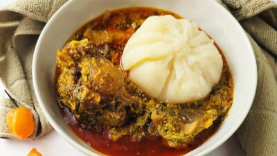 National Dish of Ghana - Fufu