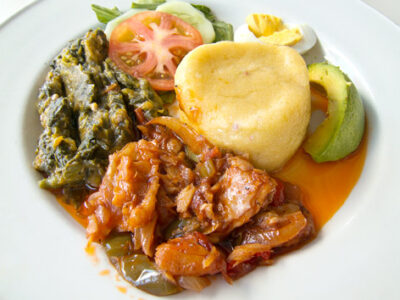 National Dish of Antigua and Barbuda - Fungee