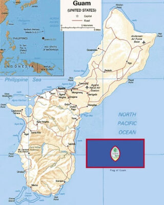 Guam map image
