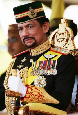 Prime minister of Brunei - Hassanal Bolkiah (Sultan)
