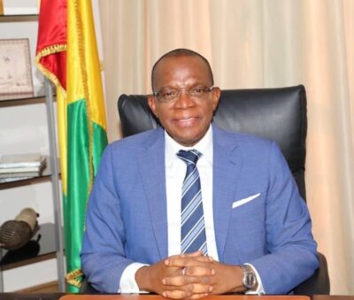 Prime minister of Guinea - Ibrahima Kassory Fofana