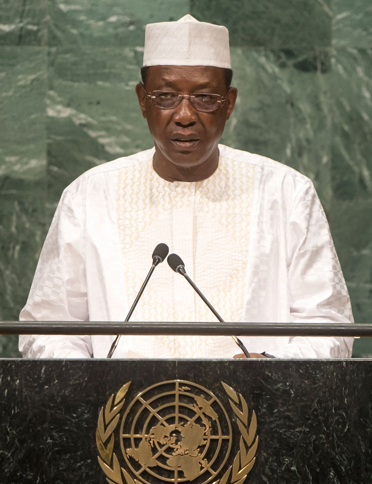National hero of Chad - Idriss Déby 