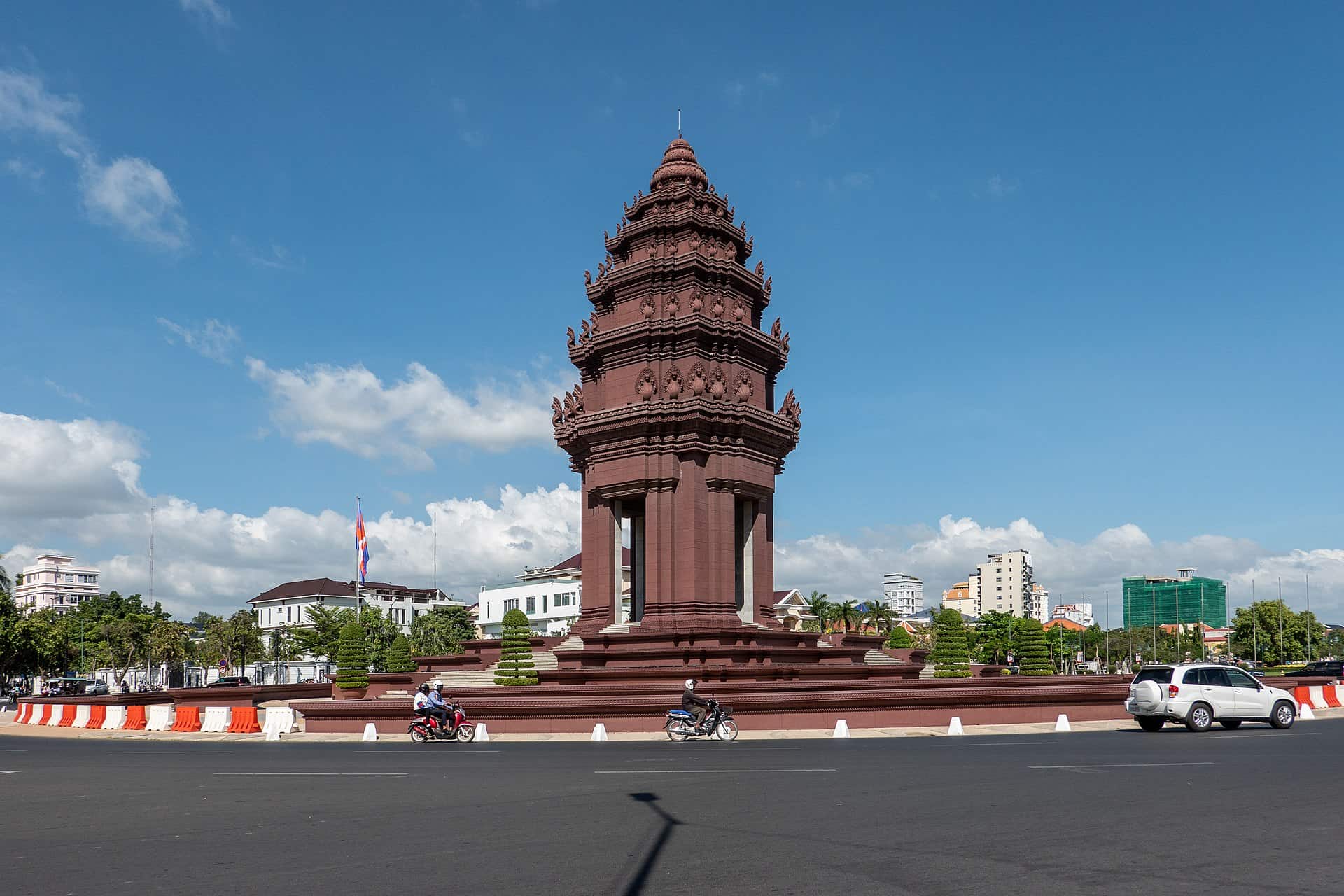 National monument of Cambodia - The Independence Monument 