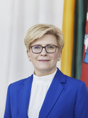 Prime minister of Lithuania - Ingrida Šimonytė