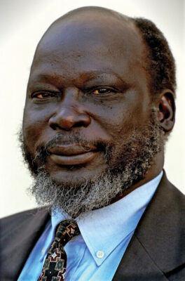 National hero of Sudan - John Garang de Mabior