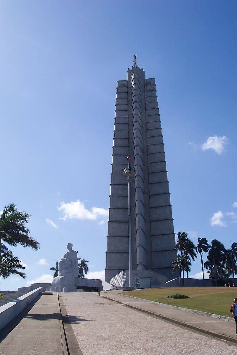 National monument of Cuba - José Martí Memorial and Plaza de la Revolución