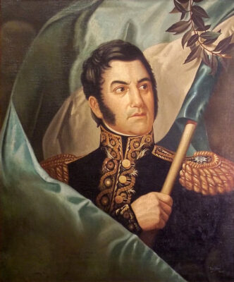 National hero of Chile - José de San Martín