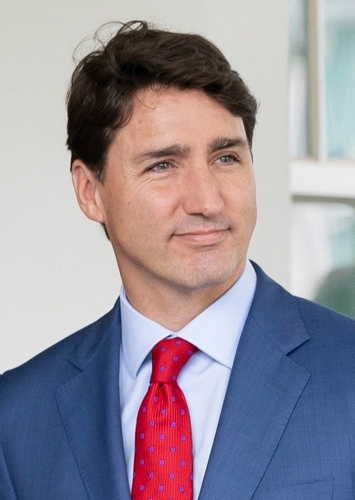 Prime minister of Canada - Justin Trudeau