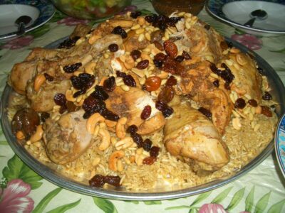 National Dish of Saudi Arabia - Kabsa