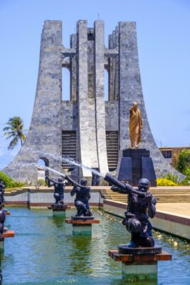 National mausoleum of Gabon - The Kwame Nkrumah Mausoleum