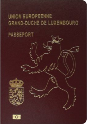 Passport of Luxembourg