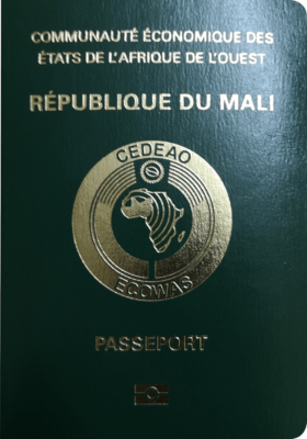 Passport of Mali