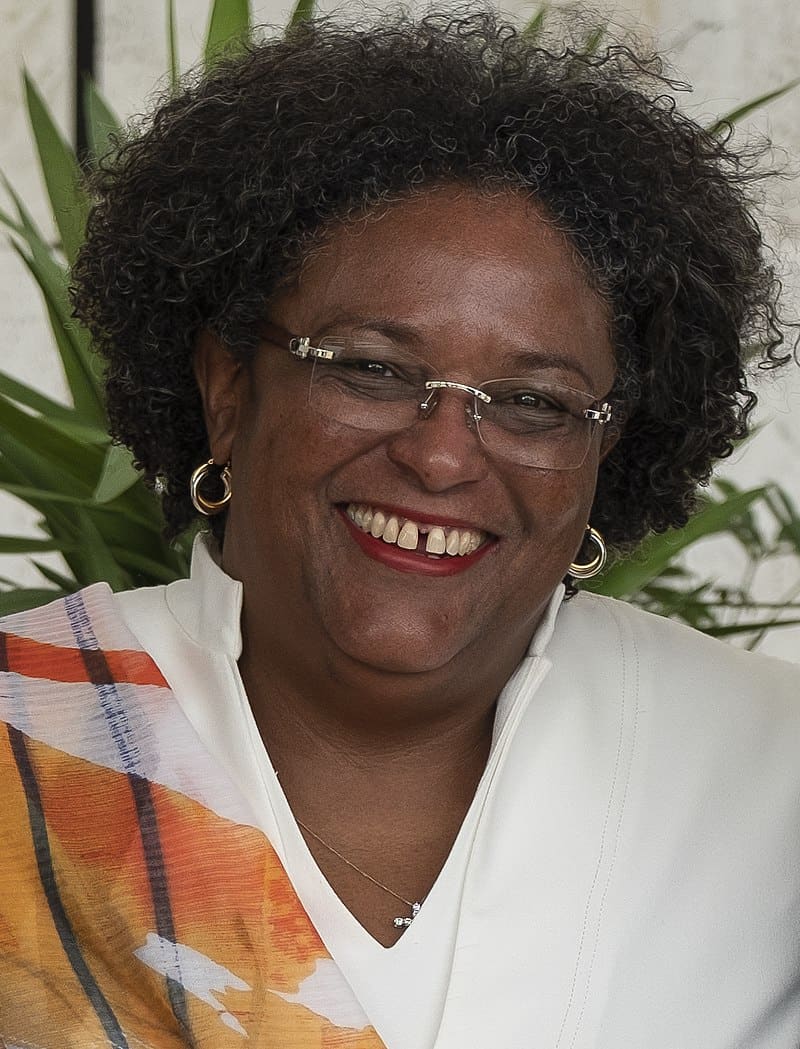 Prime minister of Barbados - Mia Mottley