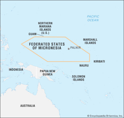 Micronesia map image
