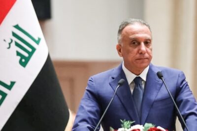 Prime minister of Iraq - Mustafa Al-Kadhimi